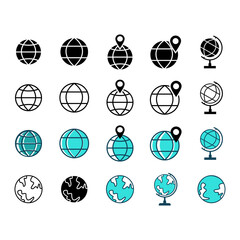 set of icons for web