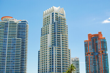 Fototapeta na wymiar Miami Buildings
