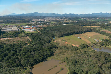 Área rural em Piraquara Paraná Brasil