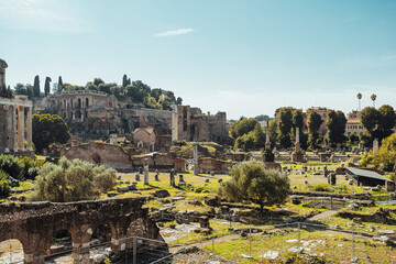 Fototapeta na wymiar ruins of ancient city