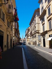 Fototapeta na wymiar Calle de Roma, Italia