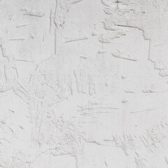 White plaster stucco wall background. White painted cement wall texture.