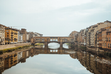 Obraz premium ponte vecchio city