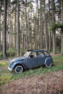 voiture deux chevaux citro&euml;n