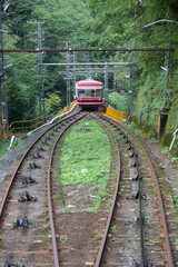 Fototapeta premium 高野山ケーブル