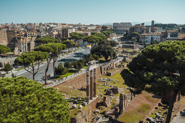 Fototapeta premium view from the eiffel tower