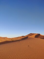 Dünnen in der Wüste von Marokko