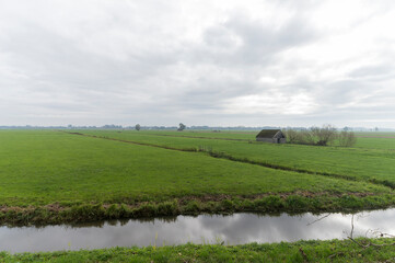 Agricultural fields near Vreeland, the Netherlands