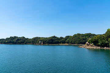 [長崎県]九十九島の風景