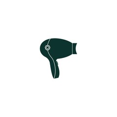 Obraz premium Hair dryer logo