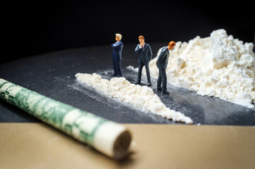 Businessmen Doing Cocaine