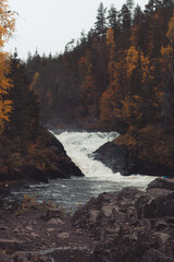 fall in the mountains