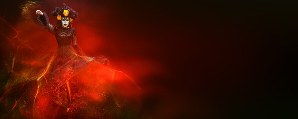 Catrina dance in party