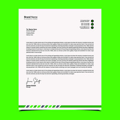 Attractive, Clean and Creative Letterhead