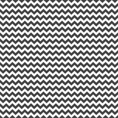 Zig zag Halloween pattern. Regular chevron stripes of gray and white color. Classic zigzag lines abstract geometry background. Seamless texture print. Vector illustration