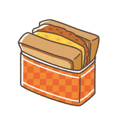 ホットサンド　タッカルビ