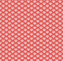 coloured hexagonal scale cube seamless repeat pattern background
