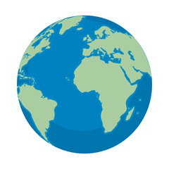 world planet earth geography icon