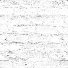 8K brick wall roughness texture, height map or specular for Imperfection map for 3d materials, Black and white texture