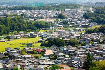 奈良県生駒市の住宅街