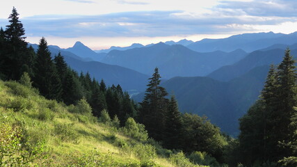 Fototapeta premium paesaggio nelle prealpi