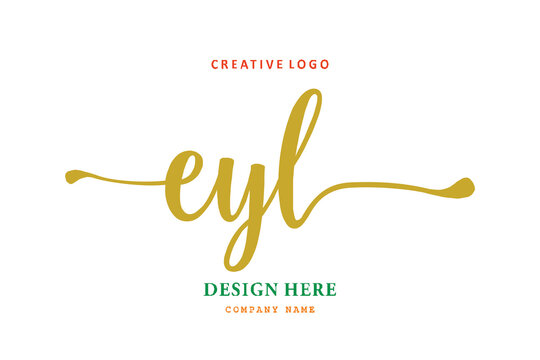 EYL lettering logo is simple, easy to understand and authoritative