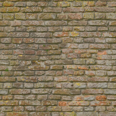 8K castle brick wall Diffuse and Albedo map for 3d materials