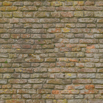 8K castle brick wall Diffuse and Albedo map for 3d materials