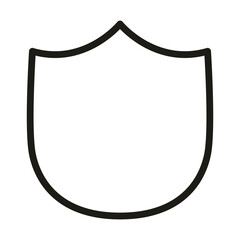 user interface sheild protection linear style