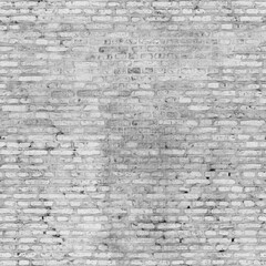 8K church brick wall roughness texture, height map or specular for Imperfection map for 3d materials, Black and white texture