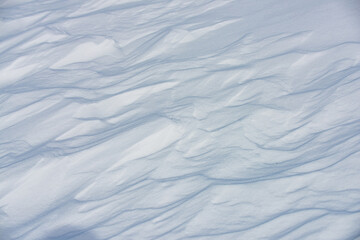 Fototapeta premium Snow pattern, ice snowy background, winter textures.