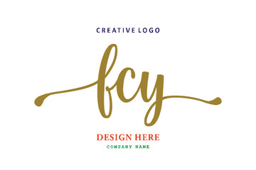 FCYlettering logo is simple, easy to understand and authoritative