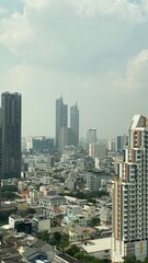 Obraz premium city cityscape