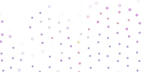 Light blue, red vector layout with circle shapes.