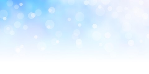 Obraz premium Light Blue, Yellow vector template with circles.