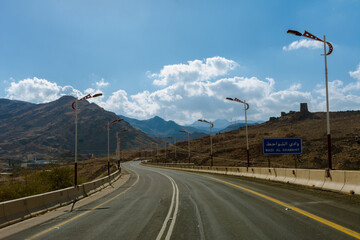 Roads in Saudi arabia