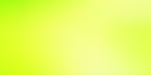 Light Green, Yellow vector colorful blur backdrop.