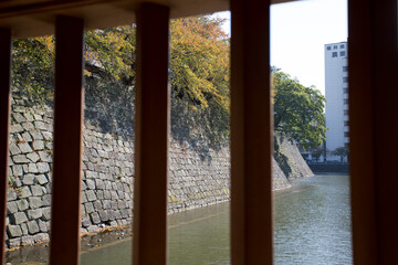 御廊下橋からの福井城