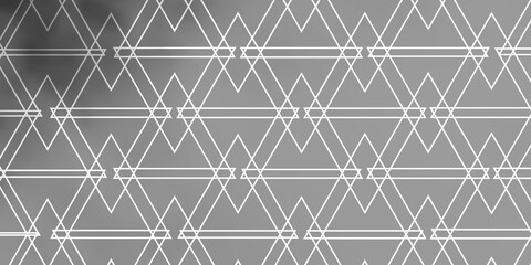 Light Gray vector texture with lines, triangles.