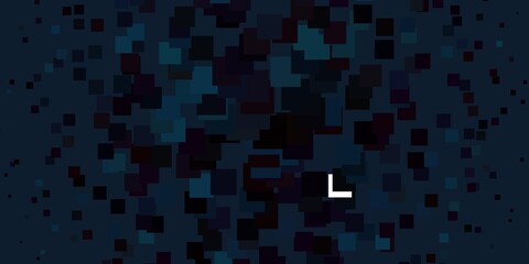 Light BLUE vector template in rectangles.