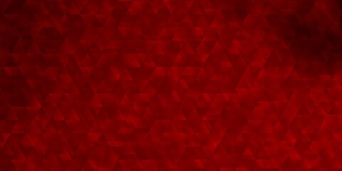 Light Red vector template with lines, triangles.