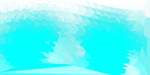 Light green vector gradient polygon wallpaper.