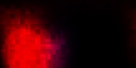 Dark blue, red vector cover in square style.