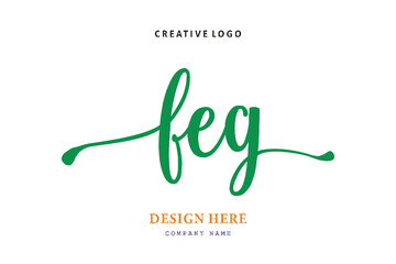 FEG lettering logo is simple, easy to understand and authoritative