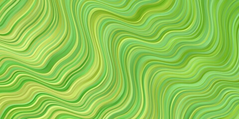 Light Green vector pattern with lines.