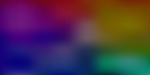 Light multicolor vector blur drawing.