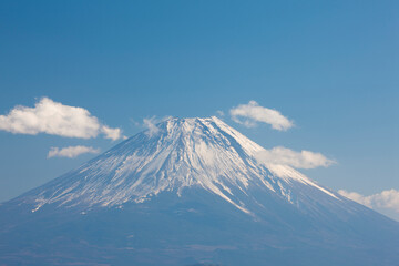 Naklejka na ściany i meble 櫛形山からの富士山