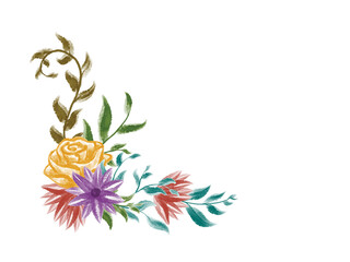 Fototapeta premium Flowers Watercolor. watercolor flower. use for greeting cards, frames, mugs, shopping bags, wall art, phone boxes, wedding invitations, stickers, decorations, and t-shirts