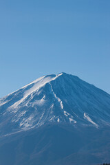 Naklejka na ściany i meble 河口湖からの富士山