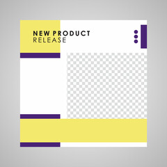 Set of sale banner template design. Editable post template social media banners for digital marketing. Vector illustration.